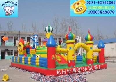 華豫攀巖充氣城堡|攀巖大城堡|充氣蹦蹦床|充氣滑梯|充氣跳床, 迪士尼充氣城堡,新款充氣城堡,氣模玩具兒童滑梯廠(chǎng)家供應(yīng)圖片_高清圖_細(xì)節(jié)圖